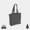 Sac Shopping En Toile Recyclée Non Teintée 240g 31x15x52cm ROLL Gris Anthracite Co2