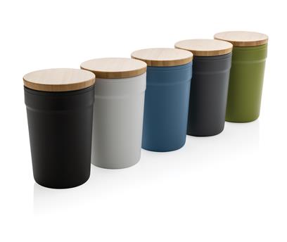 Mug En Plastique Recyclé Et Bambou 300ml BAM Les 5 Coloris