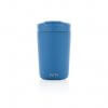Mug Isotherme En Acier Inoxydable Recyclé 300ml ALYA Bleu De Dos