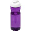 Bouteille Sport En Plastique Issu Des Océans Couvercle à Bascule 650ml ECO BASE Violet