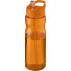 Bouteille Sport En Plastique Issu Des Océans Couvercle Bec Verseur 650ml ECO BASE Orange
