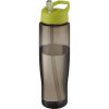Bouteille Sport En Plastique Issu Des Océans Couvercle Bec Verseur 700ml ECO TEMPO Charbon Vert Anis