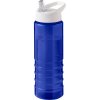 Bouteille Sport En Plastique Issu Des Océans Couvercle Bec Verseur 750ml ECO TREBLE Bleu Blanc