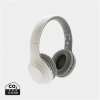 Casque Audio Pliable En Plastique Recyclé LANO Co2 Blanc
