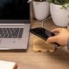 Chargeur Sans Fil Avec Ports USB En Bambou Certifié 10W DARO Ambiance Bureau Chargeur Sans Fil Avec Ports USB En Bambou Certifié 10W DARO Ambiance Bureau