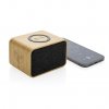 Enceinte Sans Fil En Plastique Recyclé Et Bambou Certifié 5W ANY Avec Marquage Enceinte Sans Fil En Plastique Recyclé Et Bambou Certifié 5W ANY Avec Marquage