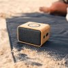 Enceinte Sans Fil En Plastique Recyclé Et Bambou Certifié 5W ANY Sur La Plage Enceinte Sans Fil En Plastique Recyclé Et Bambou Certifié 5W ANY Sur La Plage