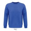 Sweat Shirt En Coton Biologique Et Polyester Recyclé 280g COMET Bleu