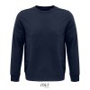 Sweat Shirt En Coton Biologique Et Polyester Recyclé 280g COMET Bleu Marine