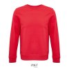 Sweat Shirt En Coton Biologique Et Polyester Recyclé 280g COMET Rouge