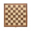Jeu D'échecs Pliable En Bois Certifié ETMAT Déplié