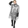 Poncho De Pluie Jetable En Plastique Recyclé MAYAN Blanc Porté Poncho De Pluie Jetable En Plastique Recyclé MAYAN Blanc Porté