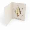 Stick Bois à Graines En Carte STIKCARD Carte Ouverte Avec Forme Sapin