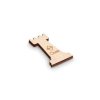 Badge En Bois Sur Mesure MBDG04 Personnalisé Badge En Bois Sur Mesure MBDG04 Personnalisé