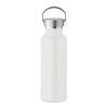 Bouteille Isotherme En Inox Recyclé 500ml FLORENCE Bouteille Blanche De Face