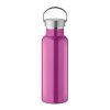 Bouteille Isotherme En Inox Recyclé 500ml FLORENCE Bouteille Rose De Face