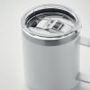 Gobelet Double Paroi En Inox Recyclé 300ml INARI Fermé Blanc Gobelet Double Paroi En Inox Recyclé 300ml INARI Fermé Blanc