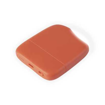 Batterie Externe Avec Lumière Tactile En Plastique Recyclé 5000mAh ICE P Orange
