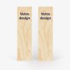 Marque Page En Bois D'érable BOIPAGE Avec Votre Design