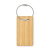 Etiquette Bagage En Bambou MIO Sans Marquage