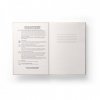 Carnet A5 En Matières Organiques Animales Et Coton Recyclé ORGANIC RIGID Intériueur