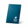 Carnet A5 En Papier Pierre QUEIROS Bleu Avec Logo
