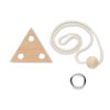 Casse Tête Triangle En Bois NERVE 3 Pièces