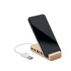 Hub 3 Ports Avec Type C Avec Support Smartphone En Bambou HUBSTAND Support Smartphone Hub 3 Ports Avec Type C Avec Support Smartphone En Bambou HUBSTAND Support Smartphone
