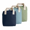 Lunch Bag Isotherme En Coton Bio 280g 21,5x25x12cm LUNCHY 3 Couleurs