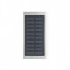 Powerbank En Aluminium Recyclé 8000mAh CLERK Panneau Solaire Grise