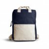 Sac à Dos En Coton Bio 340g NATURBACK Bleu Marine