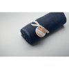 Serviette En Coton Recyclé Et Polyester Recyclé 140x70cm SAND Marien En Situation Serviette En Coton Recyclé Et Polyester Recyclé 140x70cm SAND Marien En Situation