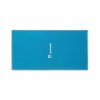 Serviette En Coton Recyclé Et Polyester Recyclé 140x70cm SAND Turquoise Logo Serviette En Coton Recyclé Et Polyester Recyclé 140x70cm SAND Turquoise Logo