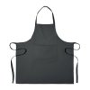 Tablier En Coton Recyclé 220g CUINA Noir Tablier En Coton Recyclé 220g CUINA Noir