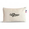 Trousse De Voyage Ou Cosmétique En Coton Bio MAXINE Avec Logo