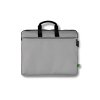 Sacoche Porte Documents Et Ordinateur Portable En Plastique Recyclé PODO Gris