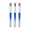 Stylo Bille 4 Couleurs Aspect Métallique BIC 4 COLOURS BICOLOR Bleu Stylo Bille 4 Couleurs Aspect Métallique BIC 4 COLOURS BICOLOR Bleu