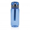 Bouteille étanche En PET Recyclé 600ml ECLIPSE Bouteille Bleue De Face Bouteille étanche En PET Recyclé 600ml ECLIPSE Bouteille Bleue De Face