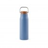 Bouteille Isotherme En Inox 300ml CIRA Bouteille Bleue De Face Bouteille Isotherme En Inox 300ml CIRA Bouteille Bleue De Face