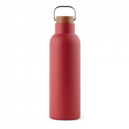 Bouteille Isotherme En Inox 800ml CIRO Bouteille Rouge De Face