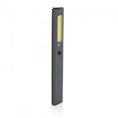 Lampe D'inspection Rechargeable En Plastique Recyclé USB GEAR X Lampe Lumière Jaune De Profil
