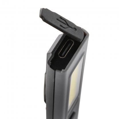 Lampe D'inspection Rechargeable En Plastique Recyclé USB GEAR X Lampe Zoom Port De Charge