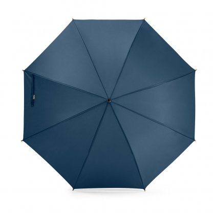 Parapluie Pongée En PET Recyclé Ø105cm APOLO Parapluie Bleu Vue Du Haut