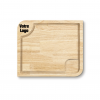 Planche à Découper En Bois D'hévéa L'ALSACIENNE Démo Logo