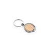 Porte Clés Rond En Bambou HOMER ROUND Porte Clé à Plat Porte Clés Rond En Bambou HOMER ROUND Porte Clé à Plat