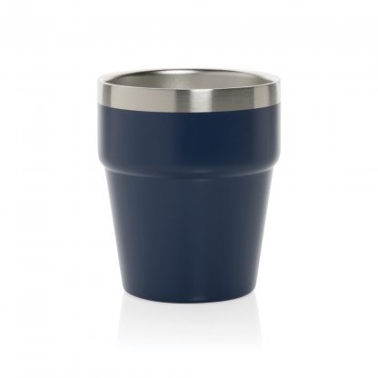 Tasse à Café En Inox Recyclé 300ml CLARK Mug Bleu Marine Photo Principale