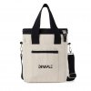 Tote Bag Isotherme En Coton Recyclé 34x25x12cm DIMPLE Tote Bag Naturel Avec Marquage Tote Bag Isotherme En Coton Recyclé 34x25x12cm DIMPLE Tote Bag Naturel Avec Marquage
