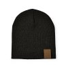 Bonnet En PET Recyclé MARLEY Noir De Face Bonnet En PET Recyclé MARLEY Noir De Face