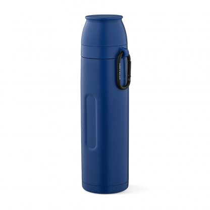 Bouteille Isotherme En Inox Recyclé 1000ml FLINDERS Bleu De Face