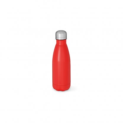 Bouteille Isotherme En Inox Recyclé 400ml MISSISSIPPI Rouge De Face